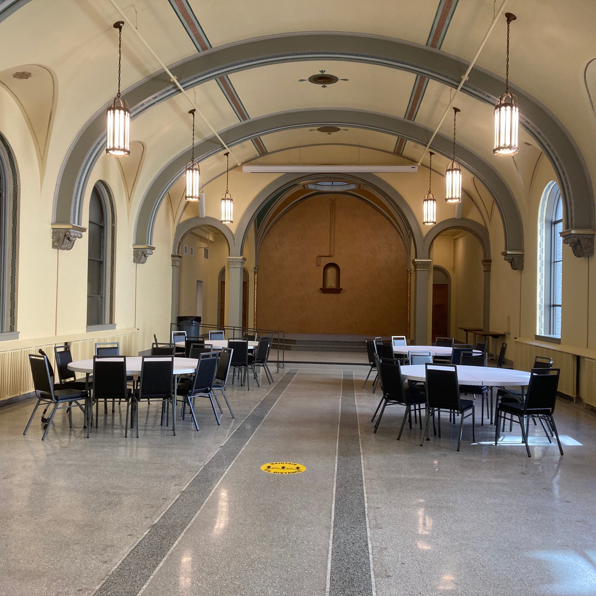 Former Chapel Looking Toward Altar- June 16 2021