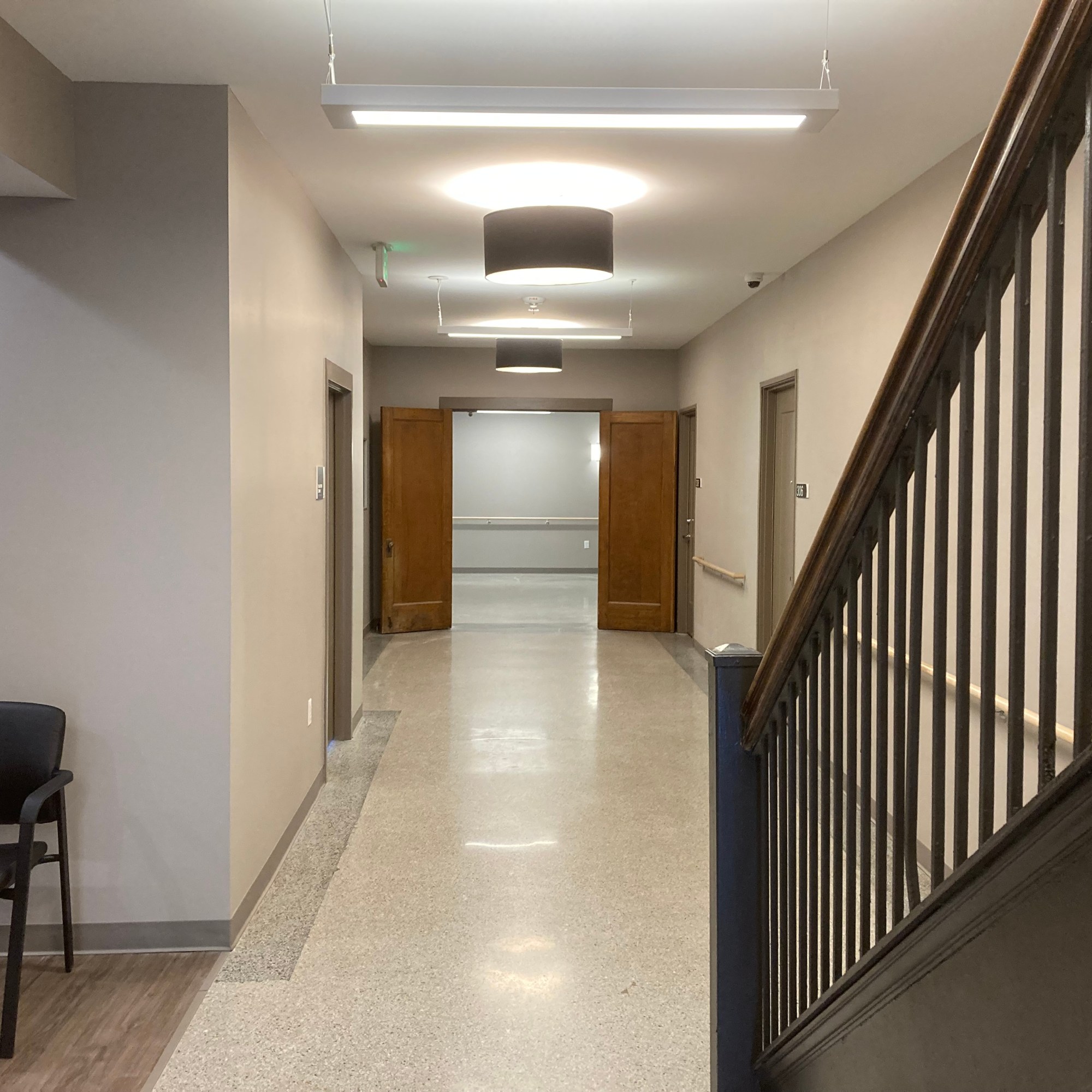Third Floor Looking Westward Toward Former Dormitory - June 16 2021