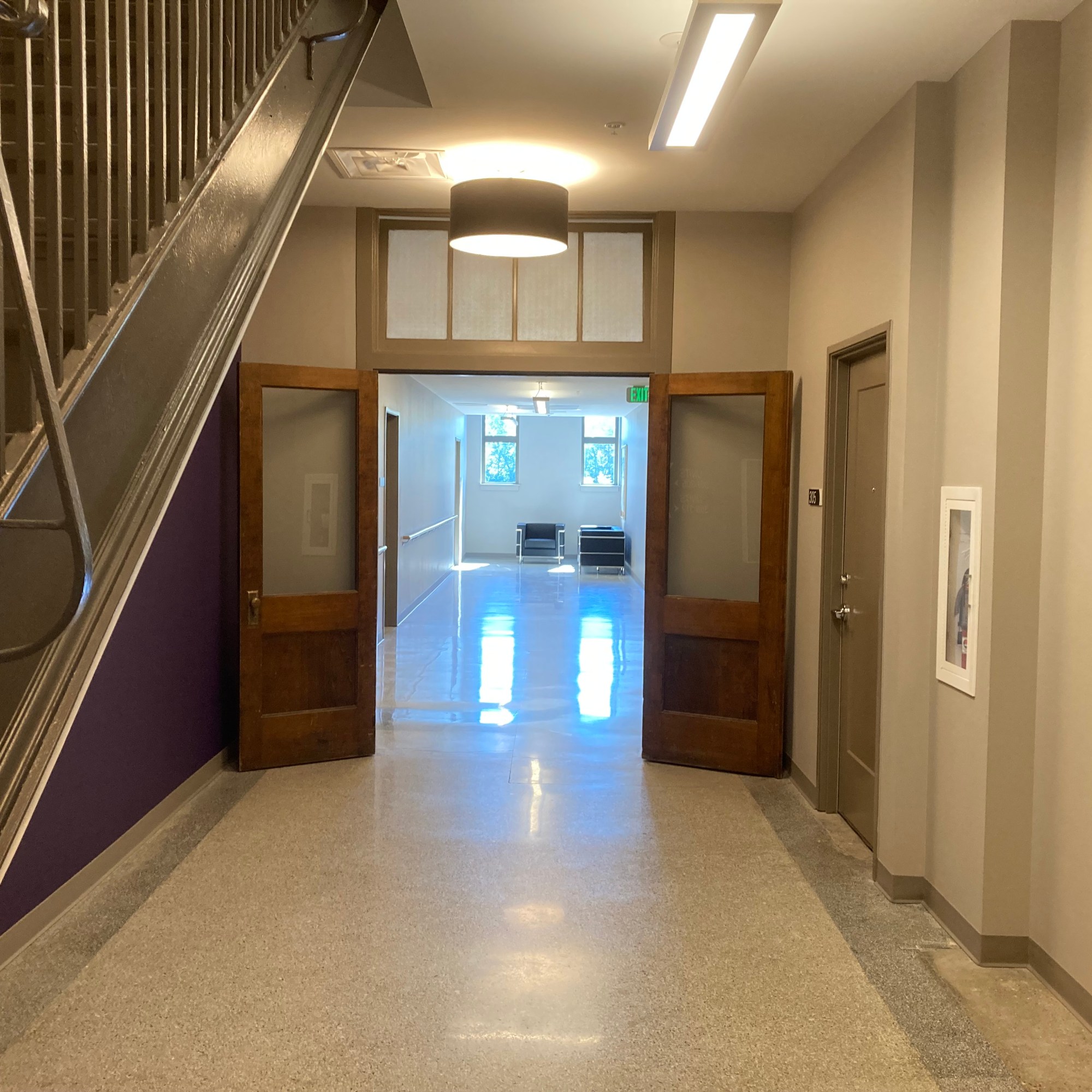 Third Floor Looking Eastward Toward Former Dormitory - June 16 2021