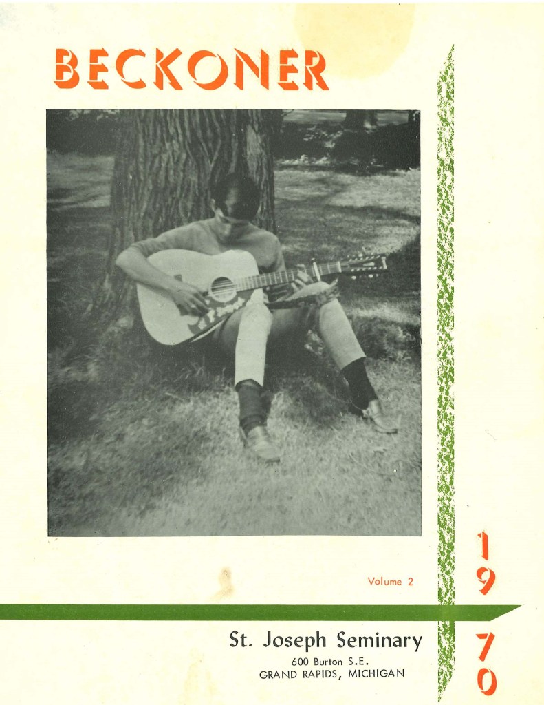 1970 Beckoner Year Book Title Page