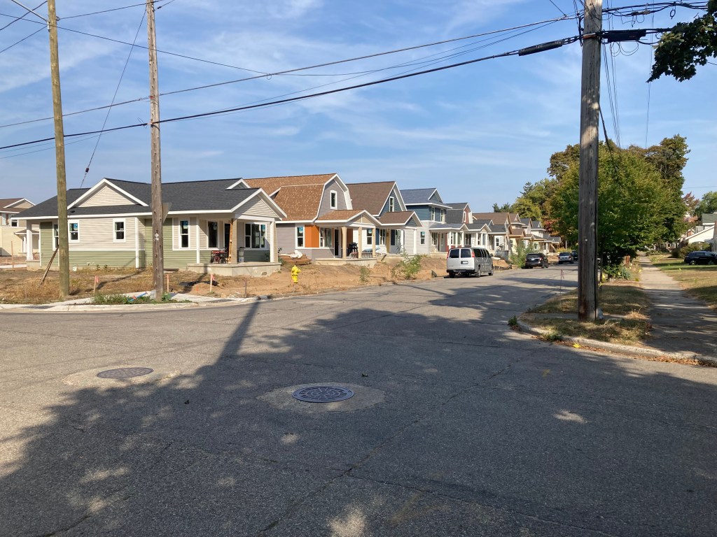 Looking northwest from Winchell and Martin - October 12 2024 - 2