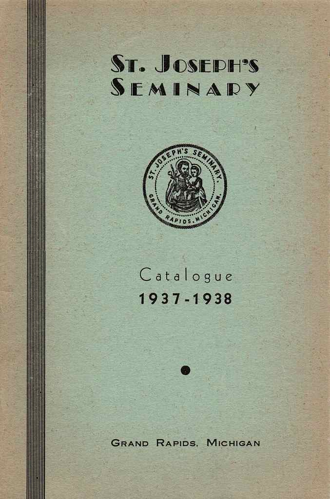 SJS Annual Catalogue 1937-1938
