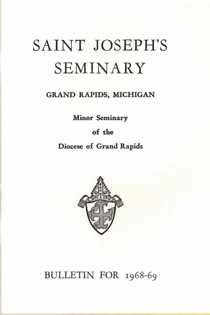 SJS Bulletin for 1968-69 Cover