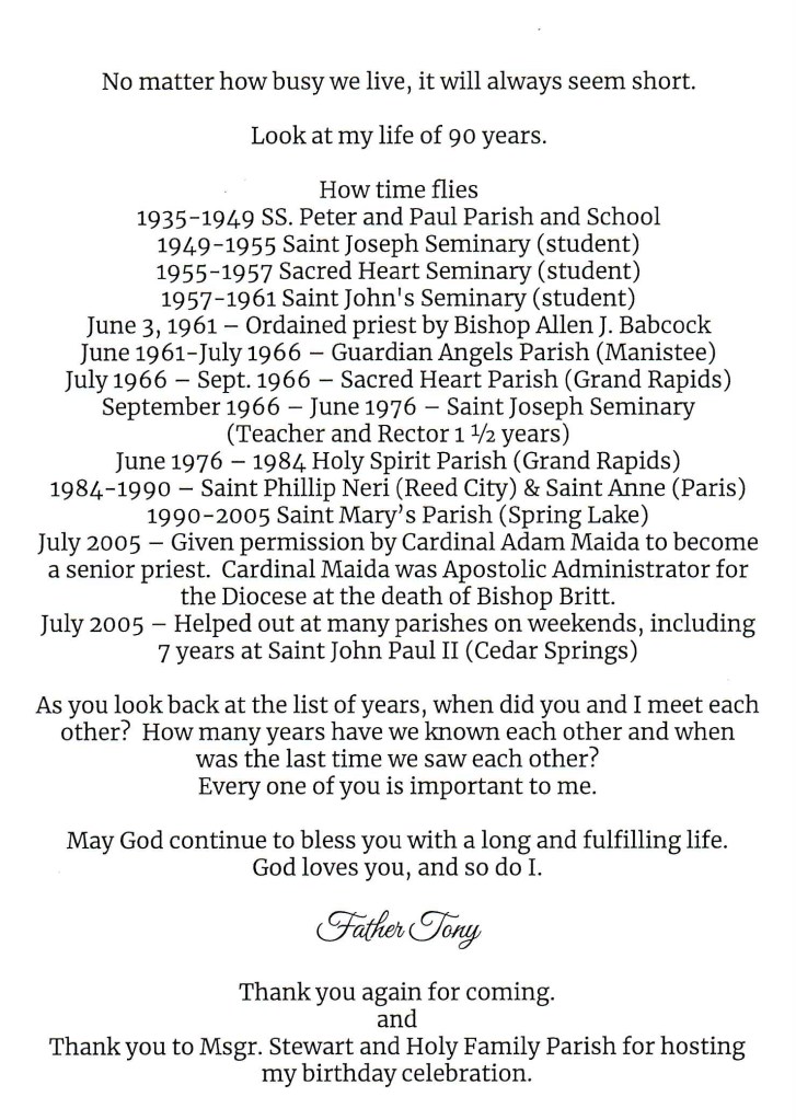 Fr. Tony Vainavicz 90th birthday-2